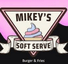 Mikey's Burgers & Soft Serve Logo